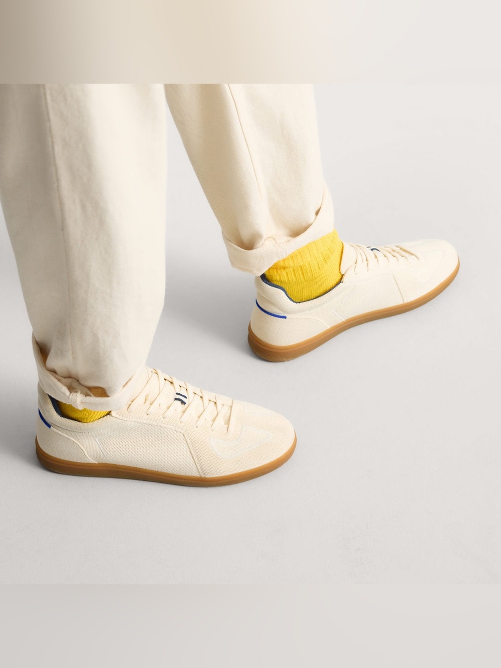 Men's Rothy’s RS01 Sneaker - Bone